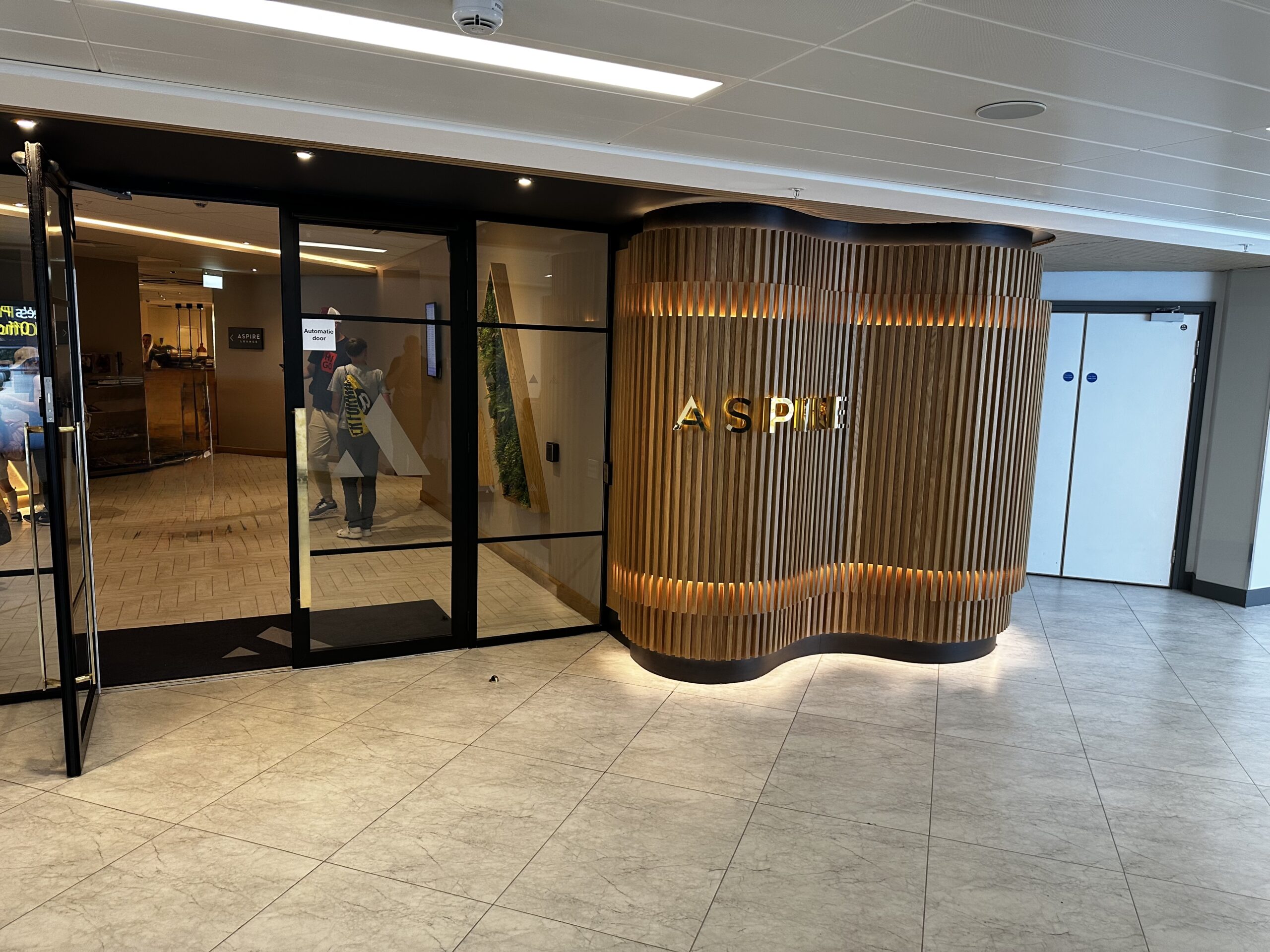 Aspire Lounge Entrance